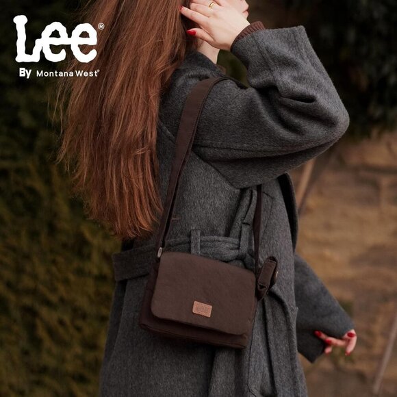 x Lee Small Crossbody Bags for Women Lightweight Mini Shoulder Bag with Earphone - Picture 3 of 7